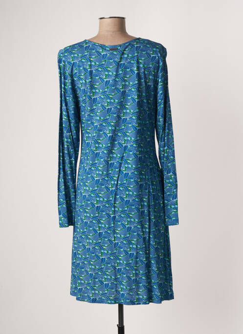 Robe mi-longue bleu AGATHE & LOUISE pour femme