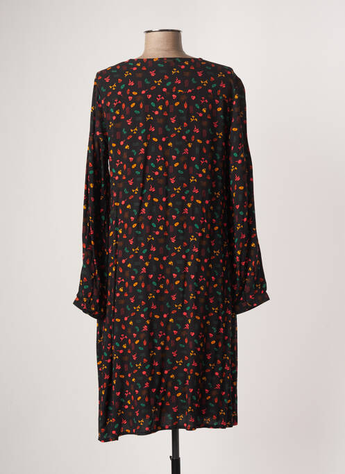 Robe mi-longue noir AGATHE & LOUISE pour femme