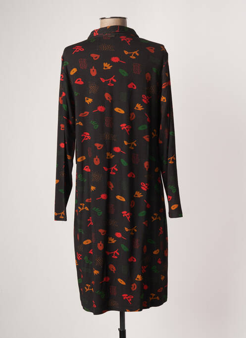 Robe mi-longue noir AGATHE & LOUISE pour femme