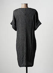 Robe mi-longue noir 3322 pour femme seconde vue