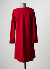 Robe mi-longue rouge 3322 pour femme seconde vue