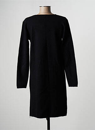 Robe courte manches longues manches longues noir FELINO femme