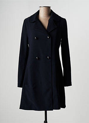 Manteau long bleu 3322 pour femme