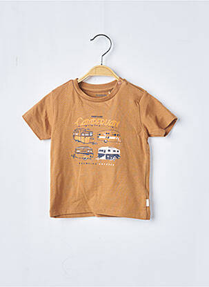 T-shirt marron NOPPIES pour garçon