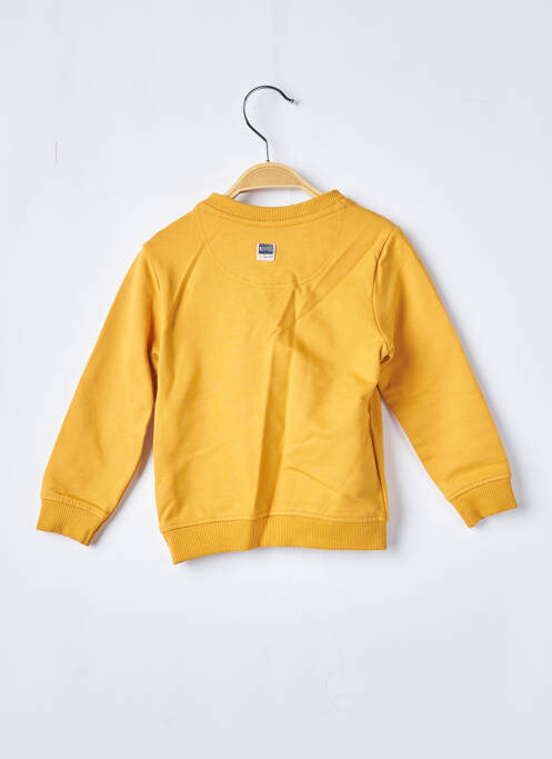 Sweat-shirt imprimé fantaisie manches longues jaune NOPPIES garcon