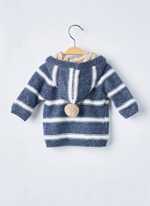 Gilet manches longues bleu MAYORAL pour garçon