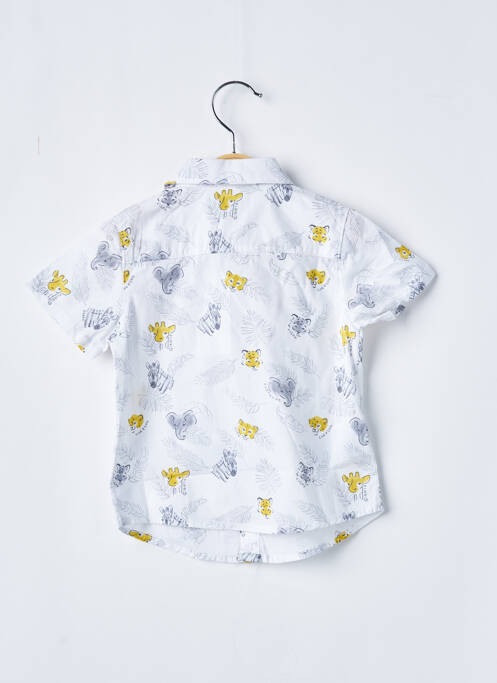 Chemise manches courtes blanc MAYORAL garçon