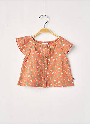 Chemisier orange MOULIN ROTY pour fille