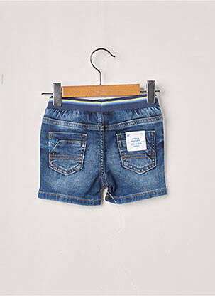 Short délavé taille élastique bleu MAYORAL garçon