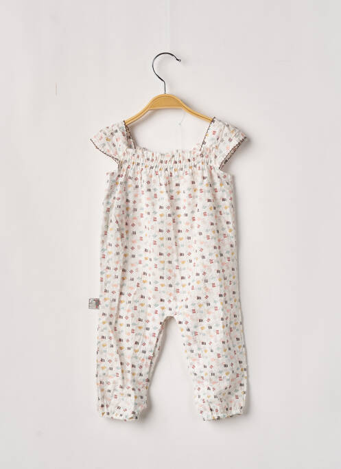 Combi-pantalon blanc BOBOLI pour fille