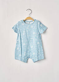 Combishort coupe droite manches courtes bleu BOBOLI garcon