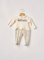Pyjama beige BOBOLI pour enfant seconde vue