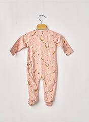 Pyjama rose MOULIN ROTY pour fille seconde vue