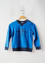 Sweat-shirt bleu GYMP pour garçon seconde vue