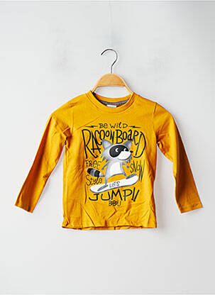 T-shirt jaune BOBOLI pour garçon