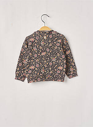 Pull resserrée sur le bas manches longues marron NOPPIES fille