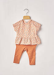 Ensemble pantalon orange MOULIN ROTY pour fille seconde vue