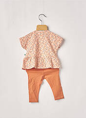 Ensemble pantalon orange MOULIN ROTY pour fille seconde vue
