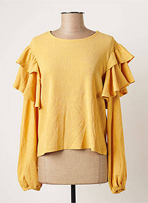 Top manches longues manches longues jaune TIFFOSI fille