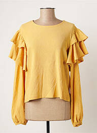 Top manches longues manches longues jaune TIFFOSI fille