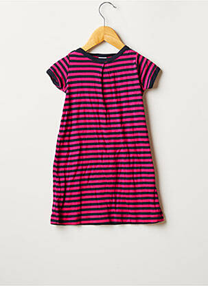 Chemise de nuit col rond rose PETIT BATEAU fille