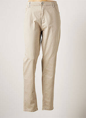 Pantalon slim stretch taille normale vert BIG SPADE femme