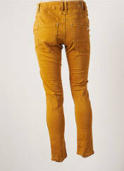 Jeans coupe slim jaune KAROSTAR pour femme seconde vue