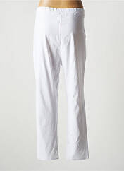 Pantalon 7/8 blanc POMME ROUGE pour femme seconde vue