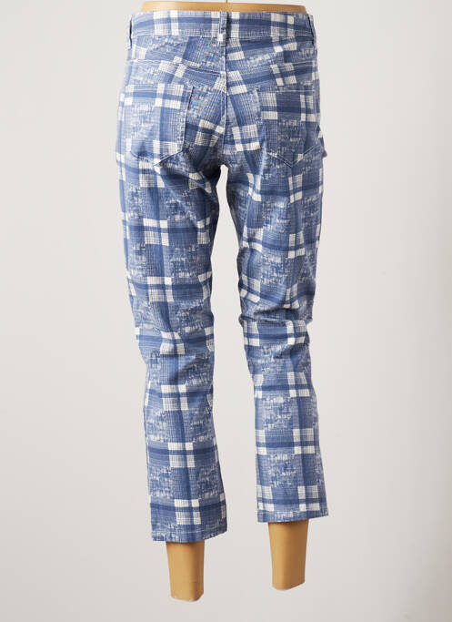 Pantacourt bleu POMME ROUGE pour femme