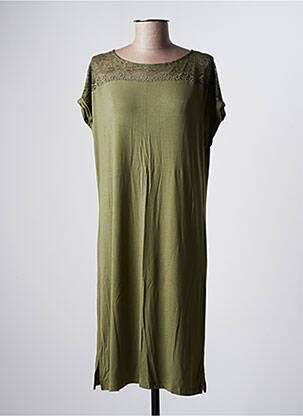 Nuisette/combinette col rond vert TRIUMPH femme