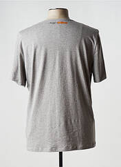 T-shirt gris SLOGGI pour homme seconde vue