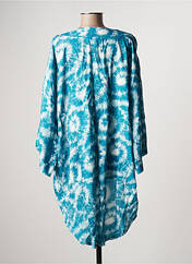 Veste kimono bleu ADMAS pour femme seconde vue