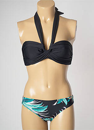 Maillot de bain 2 pièces noir YSABEL MORA pour femme