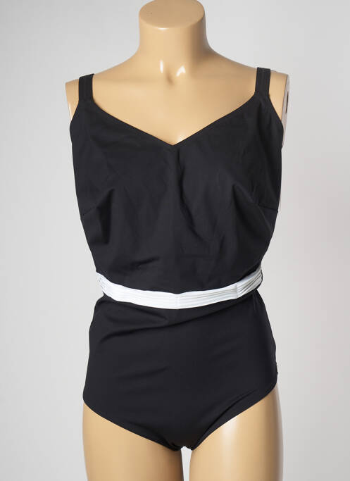 Maillot de bain 1 pièce noir CHARMLINE pour femme