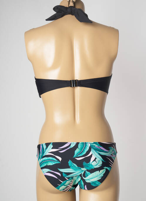 Maillot de bain 2 pièces noir YSABEL MORA pour femme