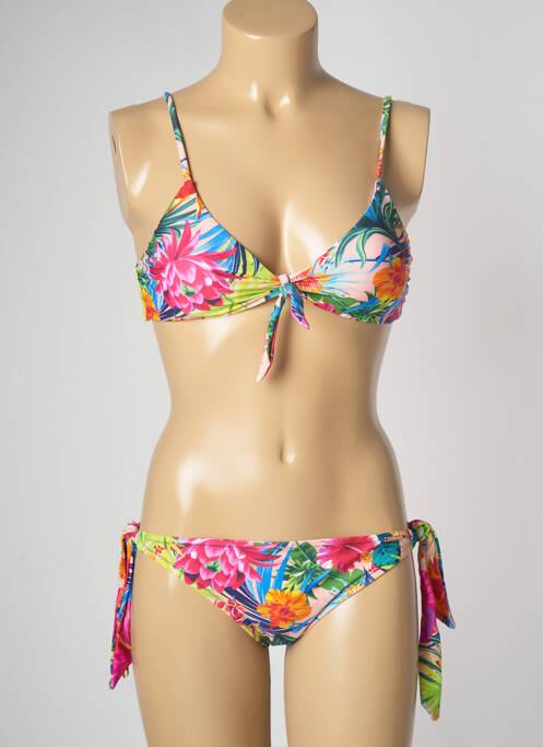 Maillot de bain 2 pièces rose YSABEL MORA pour femme