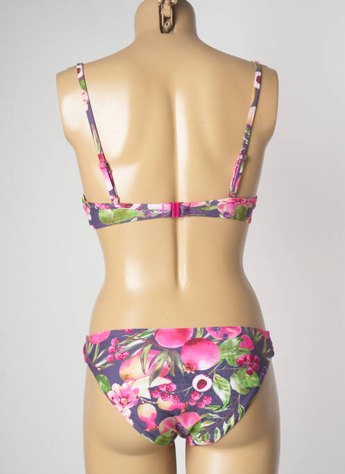 Maillot de bain 2 pièces violet YSABEL MORA pour femme