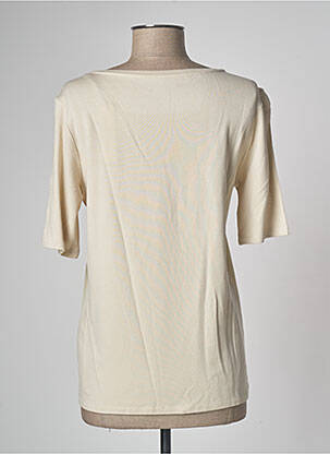 Top manches courtes manches courtes vert MAJESTIC FILATURES femme
