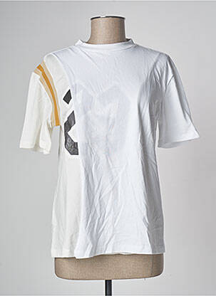 T-shirt manches longues manches longues blanc HIDNANDER femme