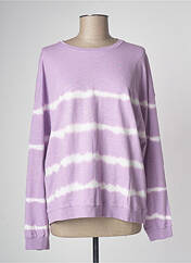 Sweat-shirt violet HARTFORD pour femme seconde vue