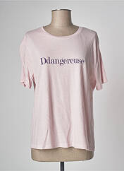 T-shirt rose VANESSA BRUNO pour femme seconde vue