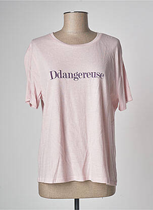 T-shirt rose VANESSA BRUNO pour femme