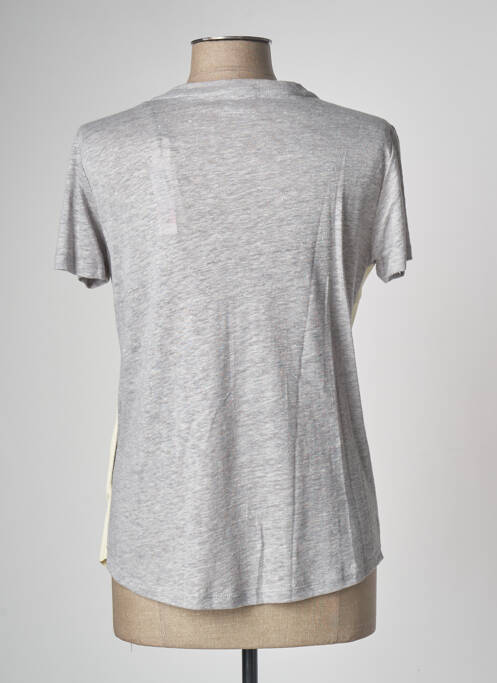 Top beige MAJESTIC FILATURES pour femme