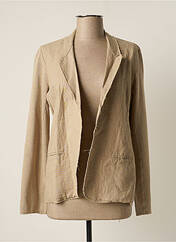 Blazer beige MAJESTIC FILATURES pour femme seconde vue