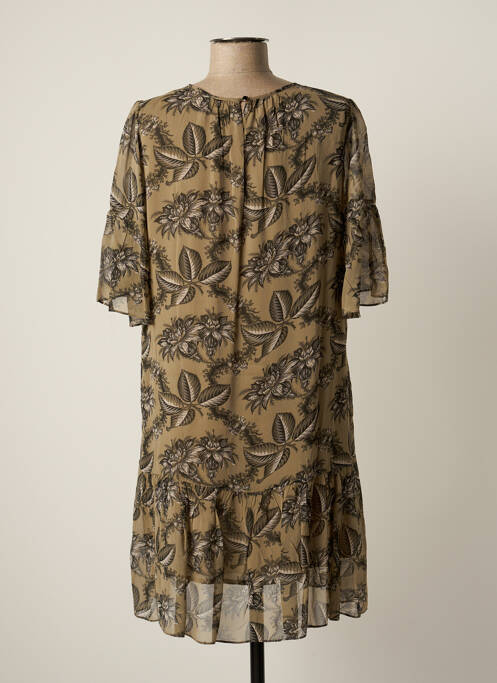 Robe mi-longue vert VANESSA BRUNO pour femme