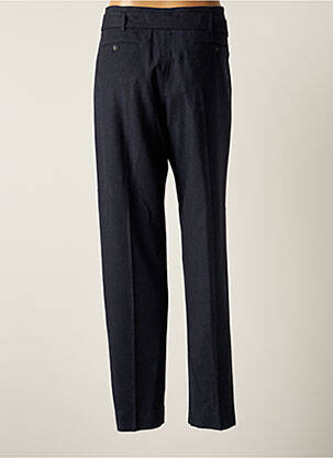 Pantalon droit stretch taille haute bleu HARTFORD femme