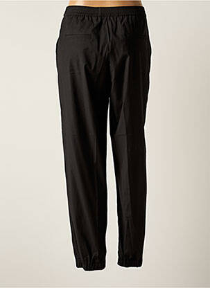 Pantalon droit stretch taille haute noir BA&SH femme