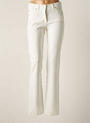 Pantalon droit blanc PABLO pour femme seconde vue