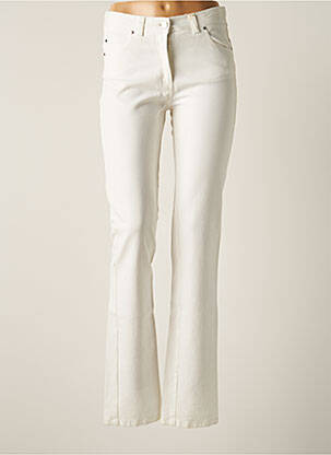 Pantalon droit blanc PABLO pour femme