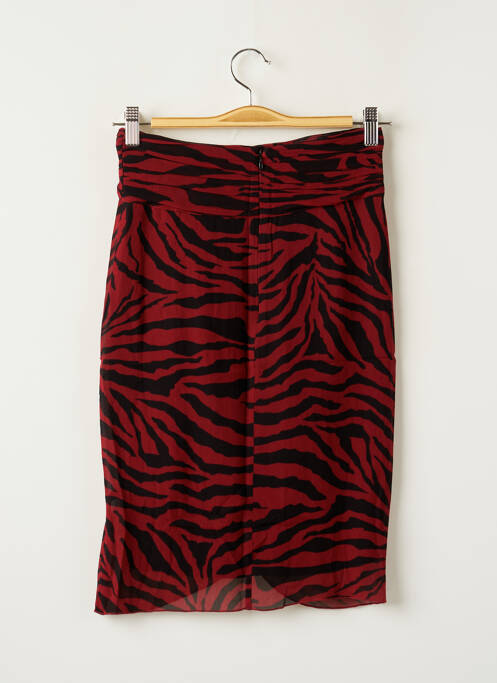 Jupe mi-longue rouge BA&SH pour femme